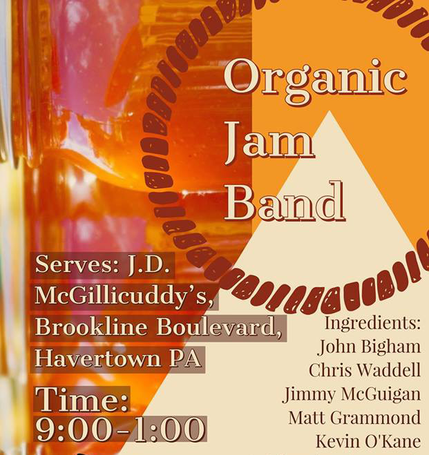 The Organic Jam Band: July 27, 2018 - Brookline