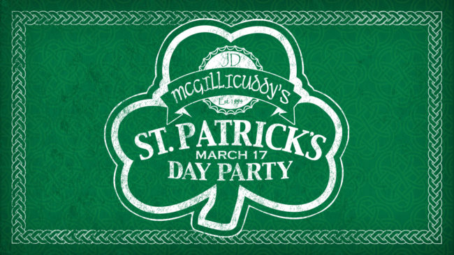 St. Patricks Day Party - March 17th